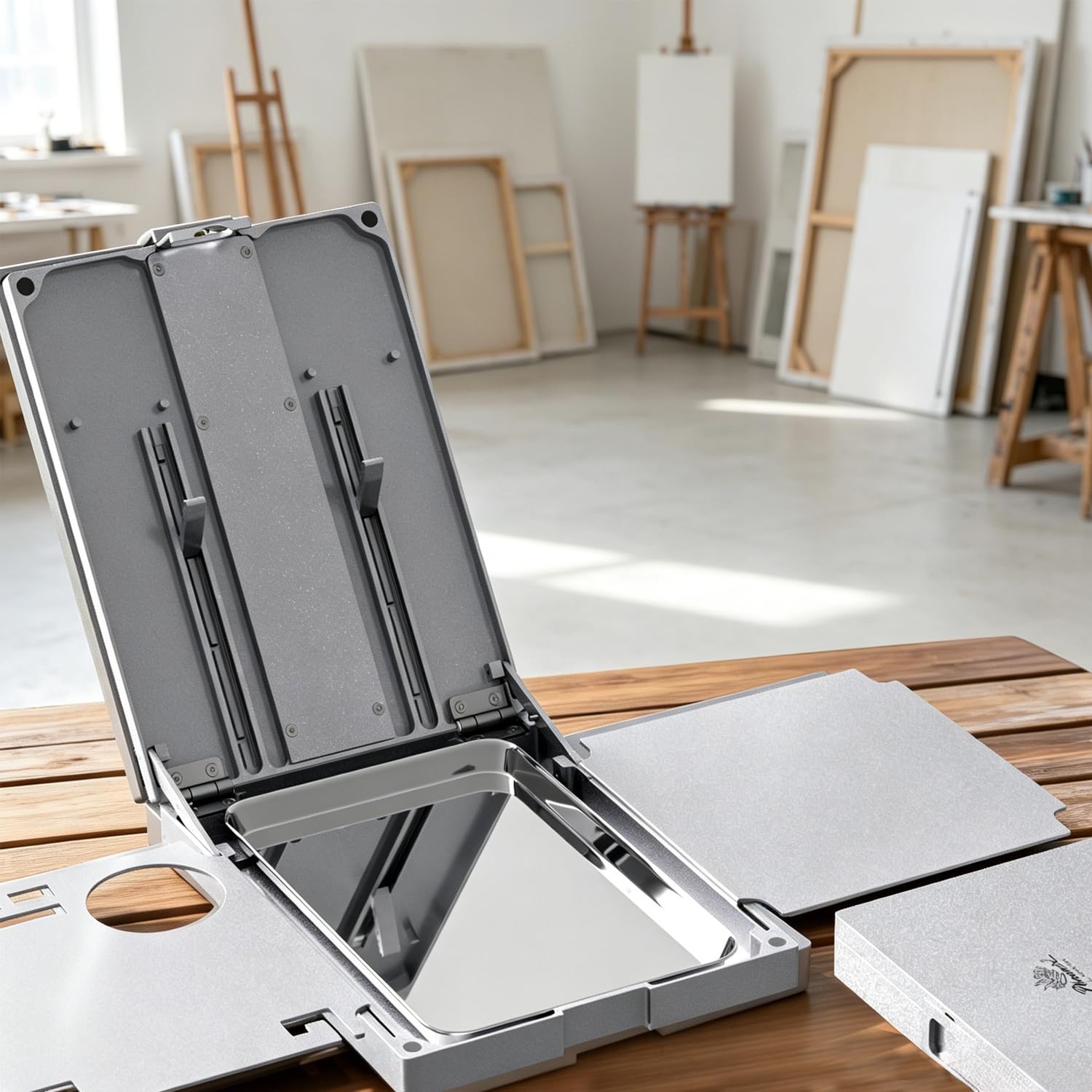 Amazon.com: PHOENIX Metal Pochade Box – Lightweight Plein Air